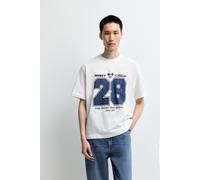 Camiseta bordado Mickey Mouse ©Disney BLANCO ROTO S