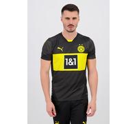 Camiseta Puma Réplica Visitante Borussia Dortmund 24/25 Away Hombre Gris/Amarillo L
