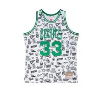 Camiseta Boston Celtics NBA Doodle Swingman 1985 Larry Bird L