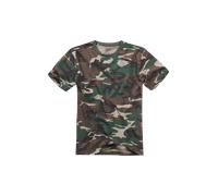 Brandit T-shirt, Camiseta Hombre, Woodland, 4XL