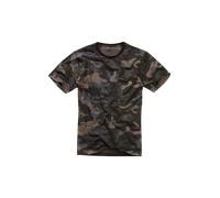 Brandit T-shirt, Camiseta Hombre, Darkcamo, XL