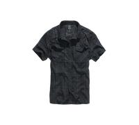 Camiseta Brandit Roadstar Negro/AzulL Negro,Azul