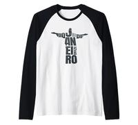 Camiseta Brasil Jesucristo Río de Janeiro Recuerdo Cristo Camiseta Manga Raglan