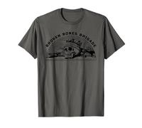 Camiseta Broken Bones Brigade Skull Skateboard Pro Tricks Camiseta