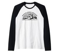 Camiseta Broken Bones Brigade Skull Skateboard Pro Tricks Camiseta Manga Raglan
