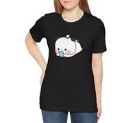 Camiseta Bubu Dudu Bear con Divertido y Bonito diseño Meme Camisetas para Regalar a Parejas