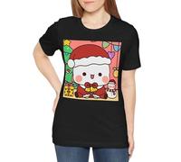 Camiseta Bubu Dudu Bear con Divertido y Bonito diseño Meme Camisetas para Regalar a Parejas