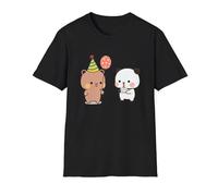 Camiseta Bubu y Dudu Bear Camisetas Unisex Divertidas y Bonitas con Memes gráficos para Parejas