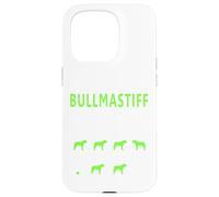 Camiseta Bullmastiff Tricks Carcasa para iPhone 15 Pro