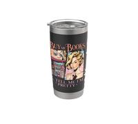 Camiseta Buy Me Books and Tell Me I'm Pretty Book Lover Vaso térmico de acero inoxidable de doble pared
