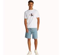 Calvin Klein Jeans Monologo Shift Tee J30J327471 L Blanco