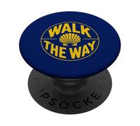 Camiseta Camino De Santiago Walk The Way Shell Pilgrim PopSockets PopGrip Adhesivo