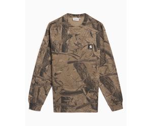 Camiseta camuflaje Relaxed de manga larga Carhartt WIP Feather Tree para hombre Multi S