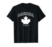 Camiseta Canadá Feliz Día de Canadá - Est. 1867 Camiseta