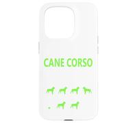 Camiseta Cane Corso | Camiseta para Perro Stubborn Cane Corso Tricks Carcasa para iPhone 15 Pro