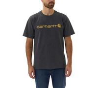 Camiseta Carhartt Core Logo S/S Color Carbón, Talla 2XL