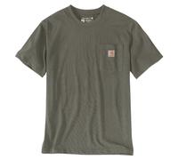 Camiseta Carhartt Dearborn Pocket Verde Oliva Polvoroso Talla XL