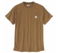 Camiseta Carhartt Force Pocket S/S Carhartt® Marrón Talla 2XL