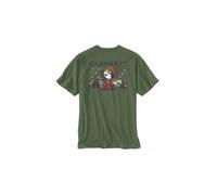 Camiseta carhartt pocket outdoor graphic hombre verde oliva S