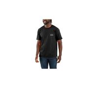Camiseta carhartt pocket script graphic hombre negro S