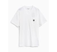 Camiseta Carhartt WIP Pocket Heart para hombre Ref. I032128-00AXX Color Blanco Talla XS