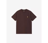Carhartt Wip - Camiseta S/S Chase - Tops - Hombre - Marrón - XL -