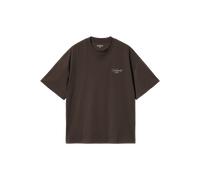 Camiseta CARHARTT WIP S/S Signature Script Tobacco Natural - S