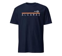 Camiseta Carlos Alcaraz | Deporte | Tenis | Padel | Regalo | Cumpleaños | Camiseta Alcaraz, Marino, S
