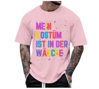 Camiseta Carnaval Hombre, Camiseta Divertida De con Estampado HumoríStico Mein KostüM ist In Der WäSche para Hombres