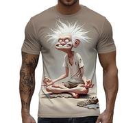 Camiseta Carnaval Manga Larga Hombre, Camiseta De Hombre con Estampado De Animales Salvajes Y DiseñO HumoríStico para Uso Diario Casual