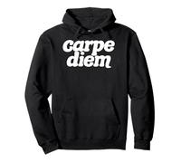 Camiseta Carpe Diem Retro con gráficos Sudadera con Capucha