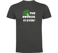 Camiseta Catalunya The Broquil Is Over Manga Corta Hombre - XL, Plomo