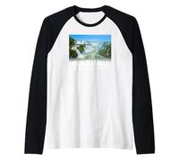 Camiseta Cataratas del Iguazú - Brazil Travel Camiseta Manga Raglan