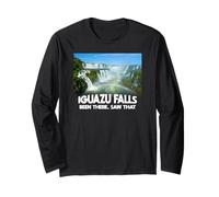 Camiseta Cataratas del Iguazú - Brazil Travel Manga Larga