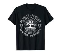 Camiseta celta del árbol de la vida para hombres y mujeres. Camiseta