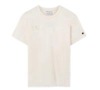 CAMISETA CHAMPION BEIGE SS TEE 220273-YS084 BLANCA HOMBRE ALGODON