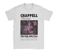 Camiseta Chappell Roan, Camiseta para Hombre Y Mujer, Camiseta Informal De Verano con Cuello Redondo Harajuku, Seguidor (10 M)