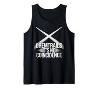 Camiseta Chemtrails Conspiracy Theory and Secret Weather Control Camiseta sin Mangas