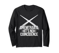 Camiseta Chemtrails Conspiracy Theory and Secret Weather Control Manga Larga