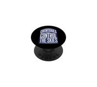 Camiseta Chemtrails Conspiracy Theory and Secret Weather Control PopSockets PopGrip Adhesivo