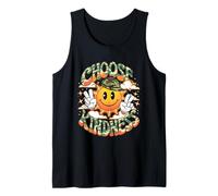 Camiseta Choose Kindness Retro Camo Camuflaje Niño Niños Camiseta sin Mangas