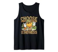 Camiseta Choose Kindness Retro Camo Camuflaje Niño Niños Camiseta sin Mangas