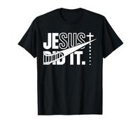 Camiseta Christian Faith Cross Jesus Did It Camiseta