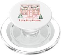 Camiseta Christmas Book Lover A Very Merry Bookmas PopSockets PopGrip para MagSafe