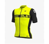 Camiseta Ciclismo ALE' GRAPHICS PR-S LOGO Verano Amarillo Fluo