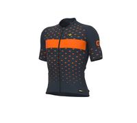 Camiseta Ciclismo ALE' PR-R STARS Gris-Naranja