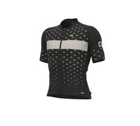 Camiseta Ciclismo ALE' PR-R STARS Negro-Tortora