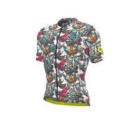 Camiseta Ciclismo ALE' PR-R TATTOO Blanca