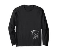 Camiseta Circle Game Shirt You Loked The Finger Game Shirt Manga Larga