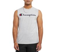 Camiseta cl sica sin mangas Champion para hombre, serigraf a, Oxford, gris, talla peque a